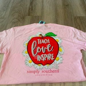 Simply Souther Teacher Shirt